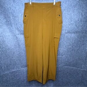 Athleta Women's‎ Vienna Cargo Pants in Brass Yellow- Sz 16
